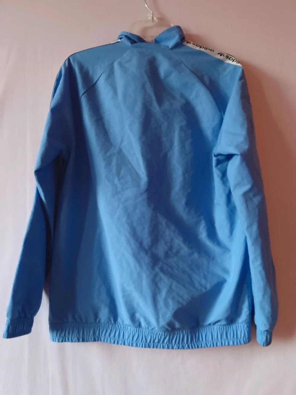 Adidas Blue Track Full Zip Jacket 🩵🔲✨